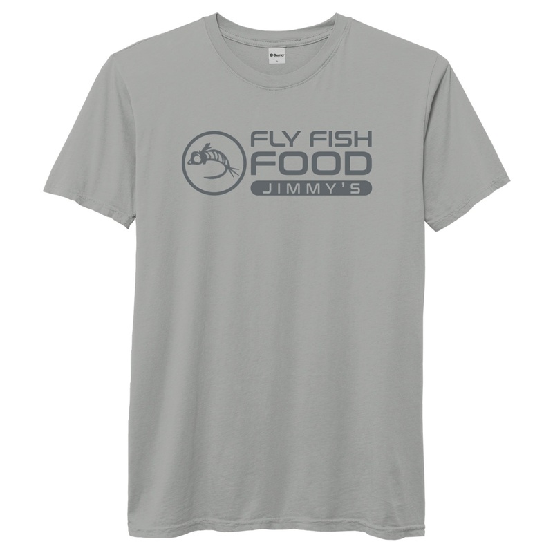 Fly Fish Food Jimmy’s Logo Tee – Graystone