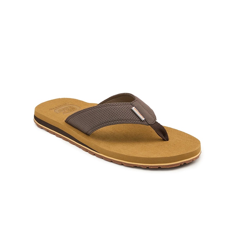Grundens Species Sandal – Brown Trout