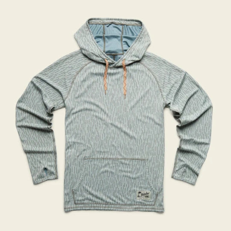 Howler Bros – Loggerhead Hoodie – Deluge Camo: Light Grey