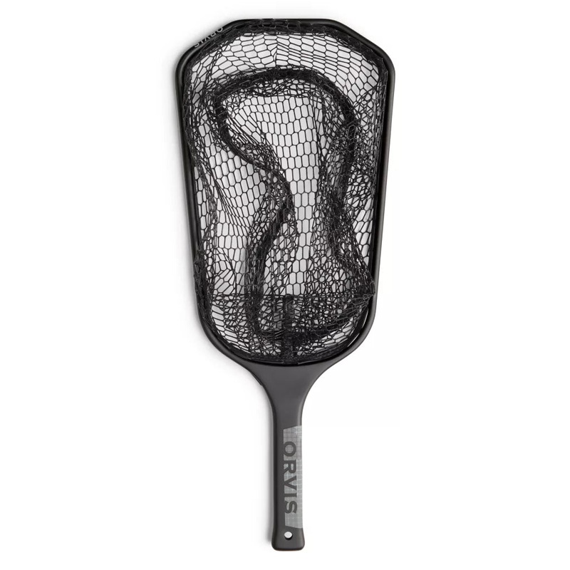 Orvis Widemouth Hand Net – Steel Camo
