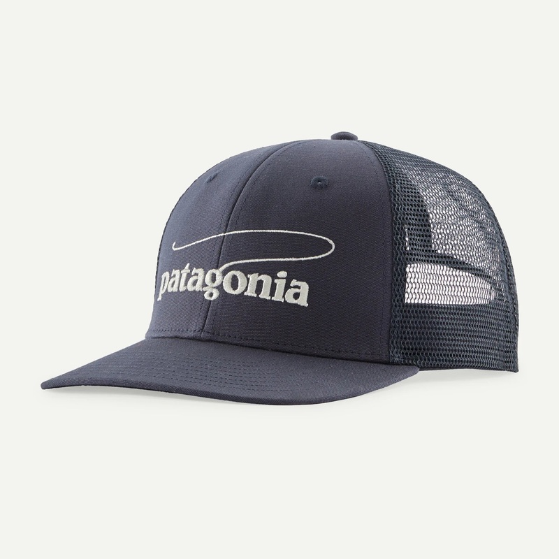 Patagonia Take a Stand Trucker Hat – Casting Logo: Smolder Blue