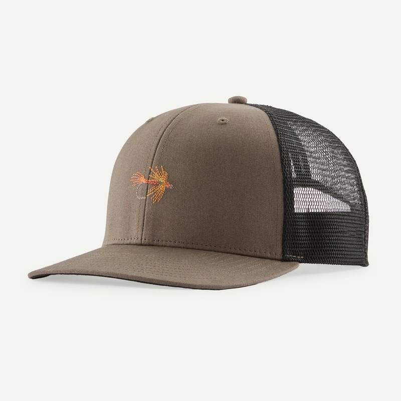 Patagonia Take a Stand Trucker Hat – Pheasant Fly: Marlow Brown