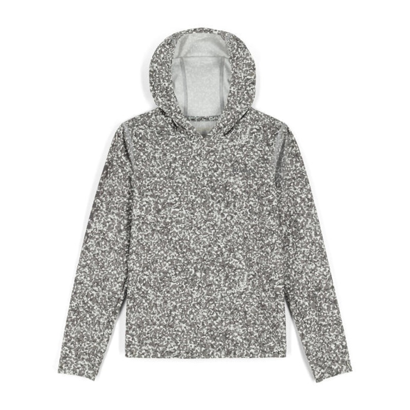 Simms – Kids Solar Tech Hoody – Pebble Steel