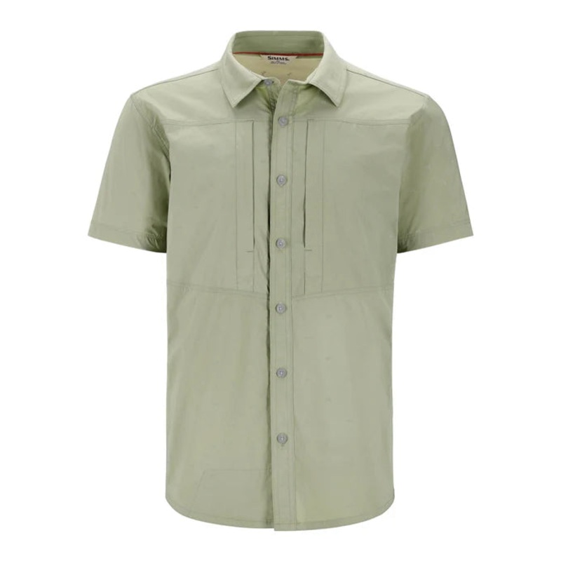 Simms Men’s Stone Cold SS Shirt – Fishtail Pale Pine