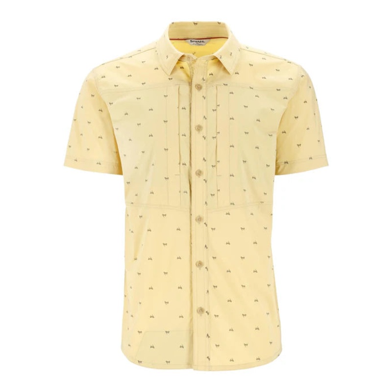 Simms Men’s Stone Cold SS Shirt – Fishtail Sandbar