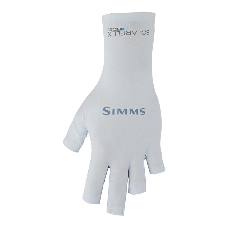 Simms SolarFlex Sun Gloves – Bimini Blue