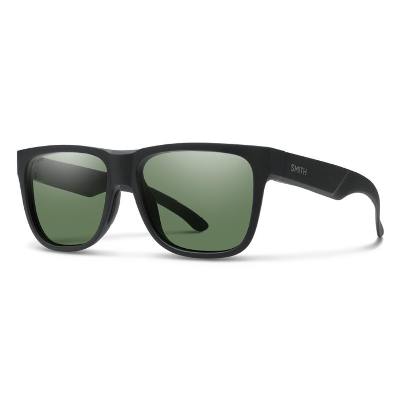 Smith Lowdown 2 – Matte Black + ChromaPop Polarized Gray Green Lens