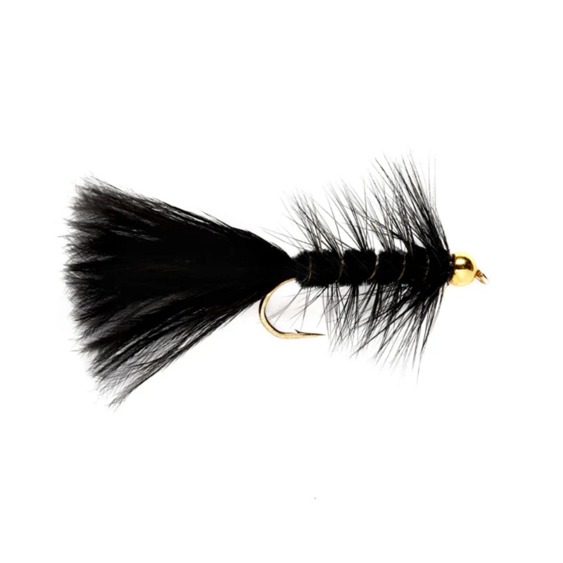 Woolly Bugger Black- Beadhead|4|6|8|10