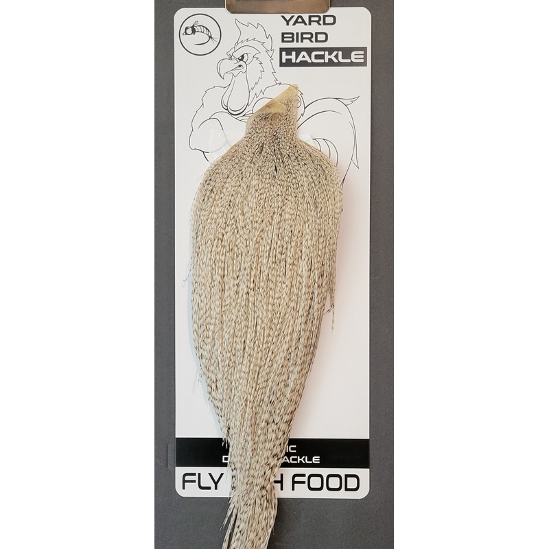 Flash Sale Hackle 121 – Yard Bird Cape – Salt & Pepper (sizes 8-22)