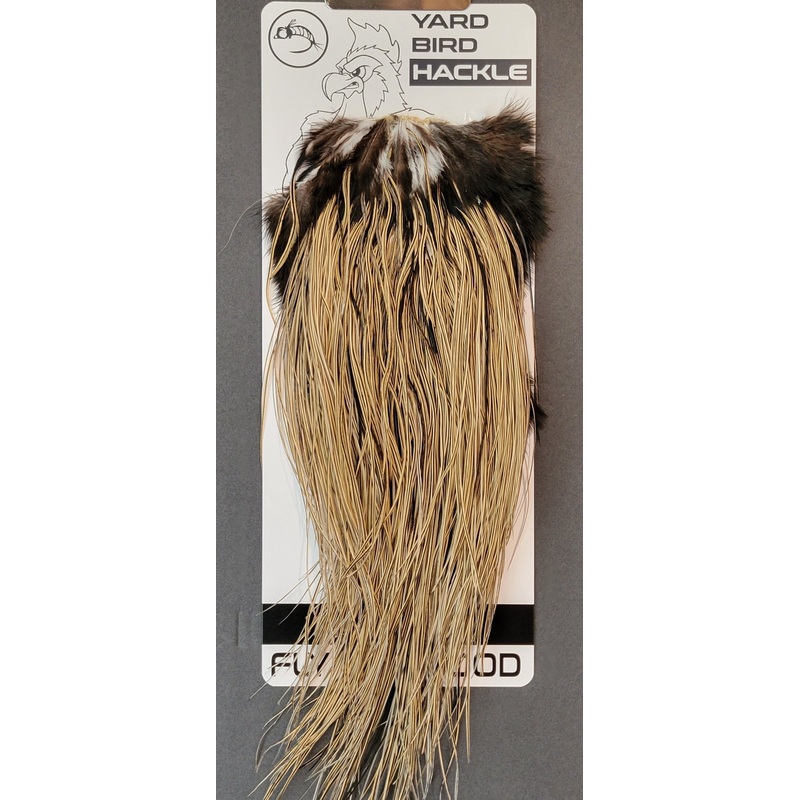 Flash Sale Hackle 199 – Yard Bird Saddle – Golden Badger (size 20-22)