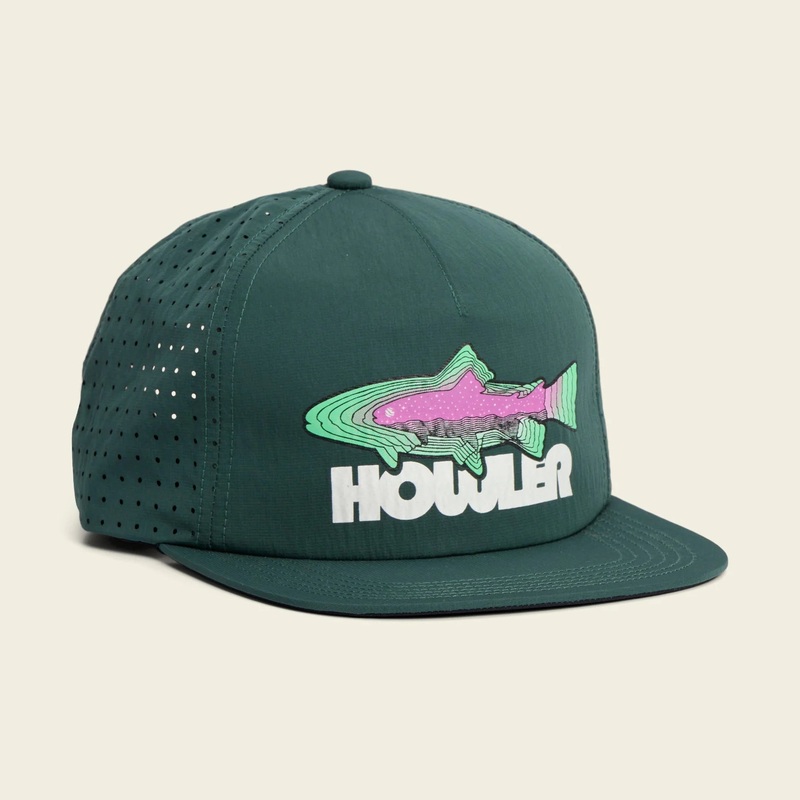 Howler Bros Aperture Tech Strapback – Trucha: Dark Teal