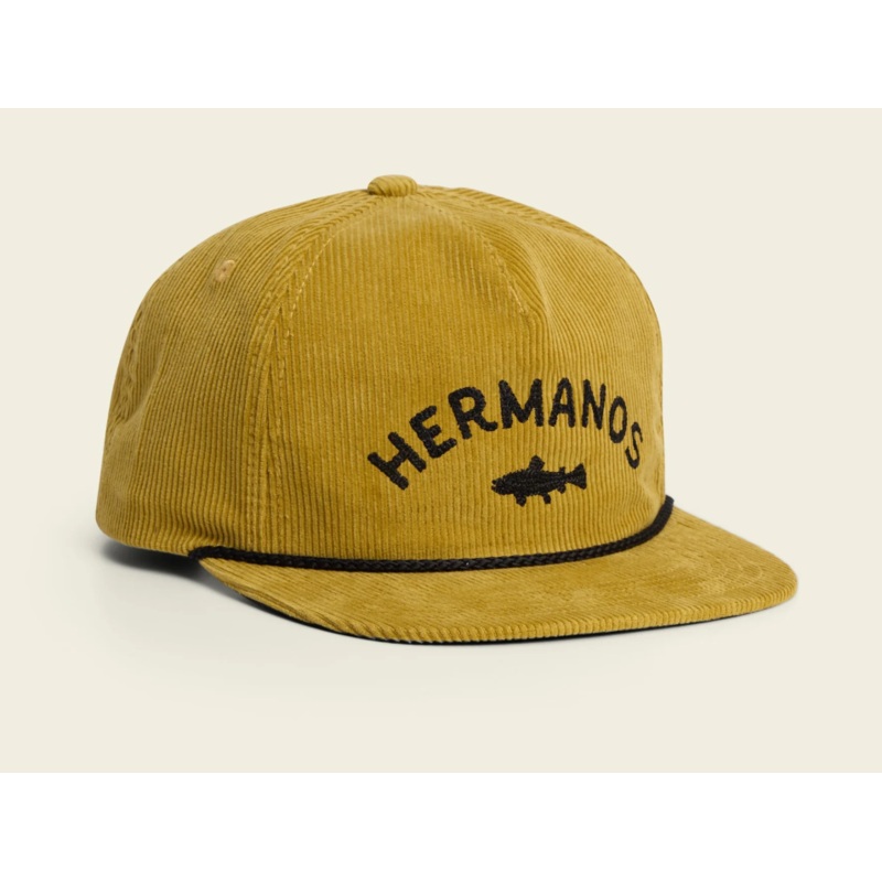 Howler Bros Unstructured Snapback Hat – Hermanos: Old Gold Corduroy