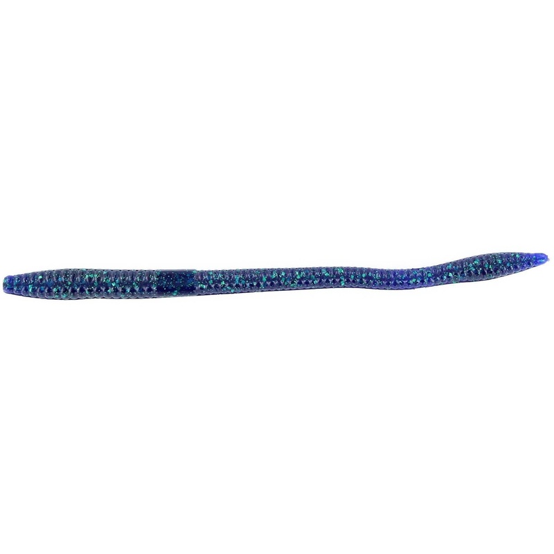 Zoom Trick Worm 6.5” Junebug 20Pk