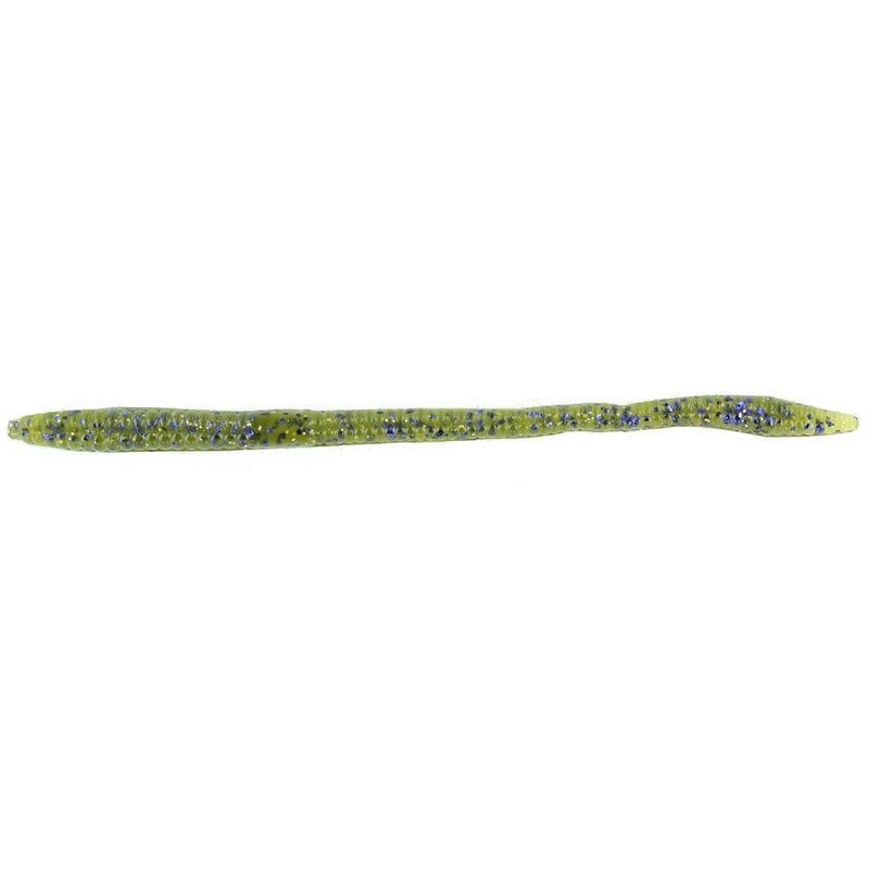 Zoom Trick Worm 6.5” Mardi Gras 20Pk