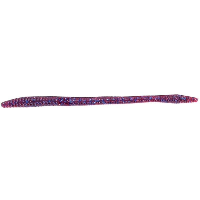 Zoom Trick Worm 6.5” Plum Crazy 20Pk