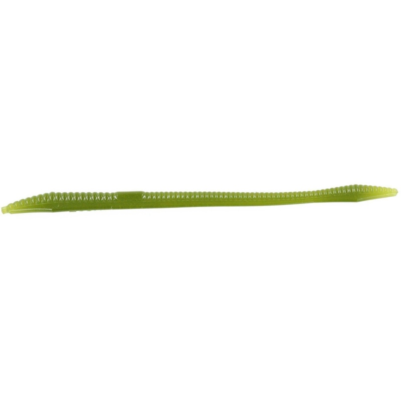 Zoom Trick Worm 6.5” Seedless Watermelon 20Pk