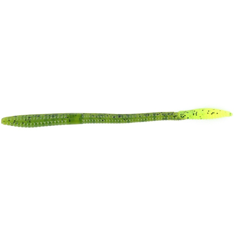 Zoom Trick Worm 6.5” Watermelon/Chart 20Pk