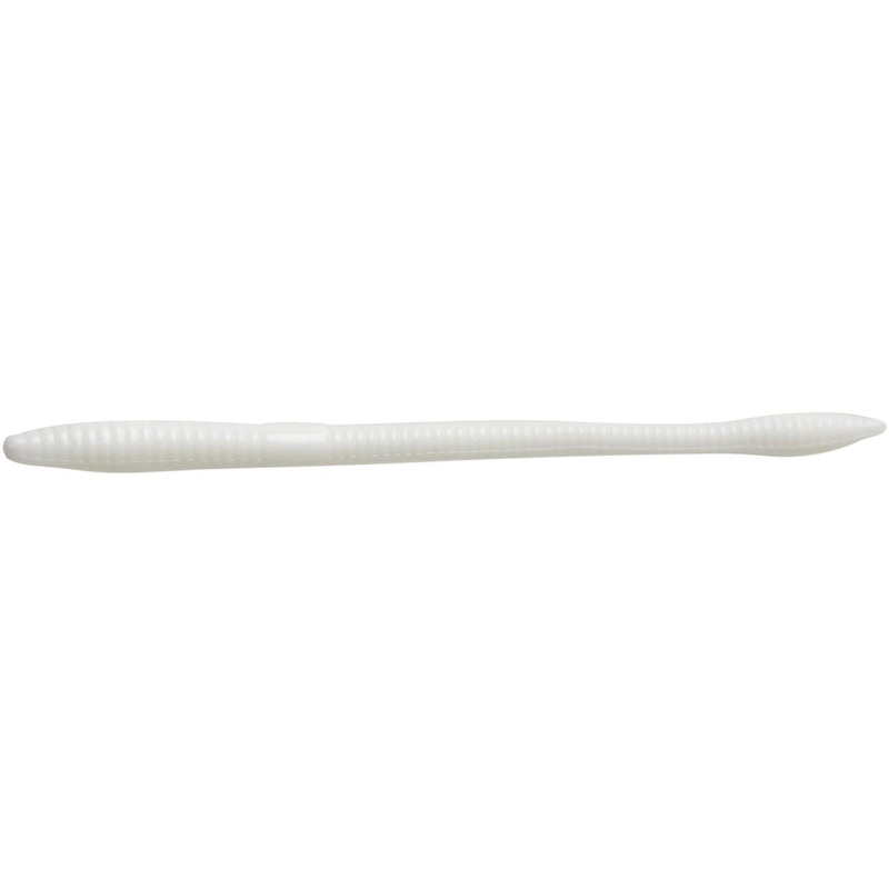 Zoom Trick Worm 6.5” White 20Pk