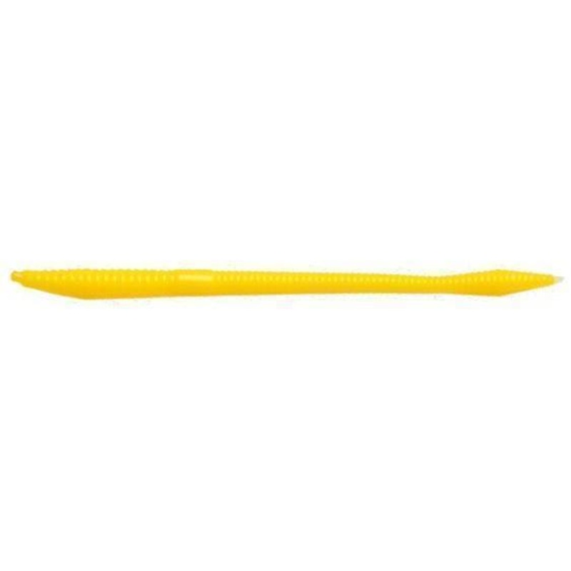 Zoom Trick Worm 6.5” Yellow 20Pk