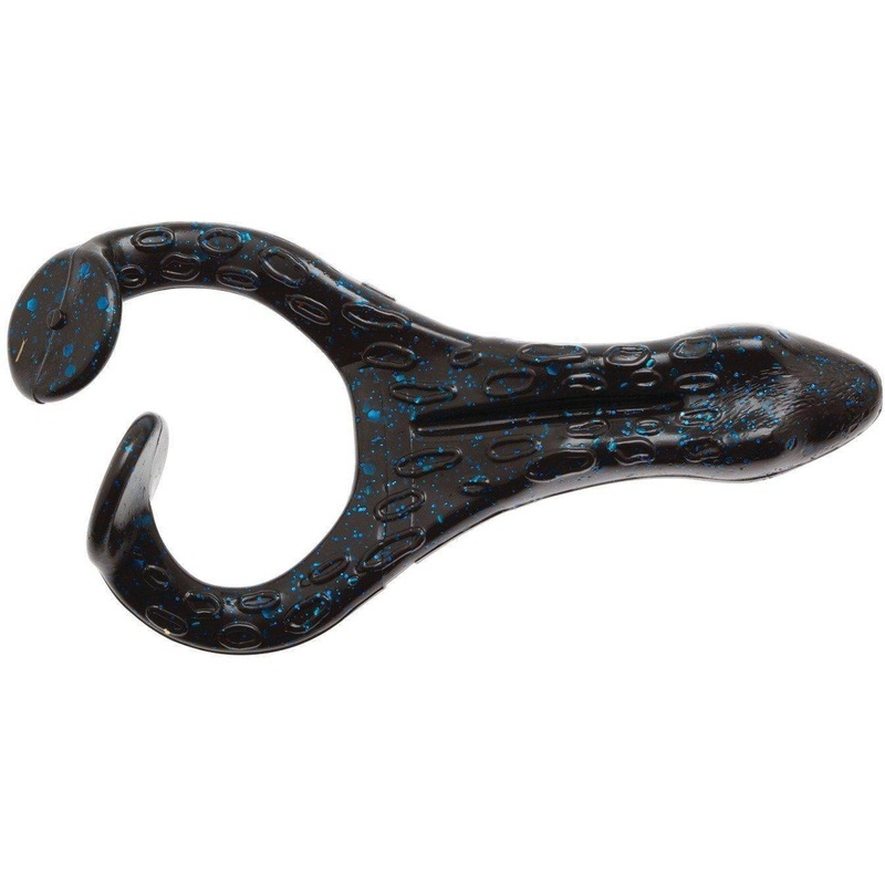 Z Man Hard Leg Frogz 4 Black/Blue 3 Pack