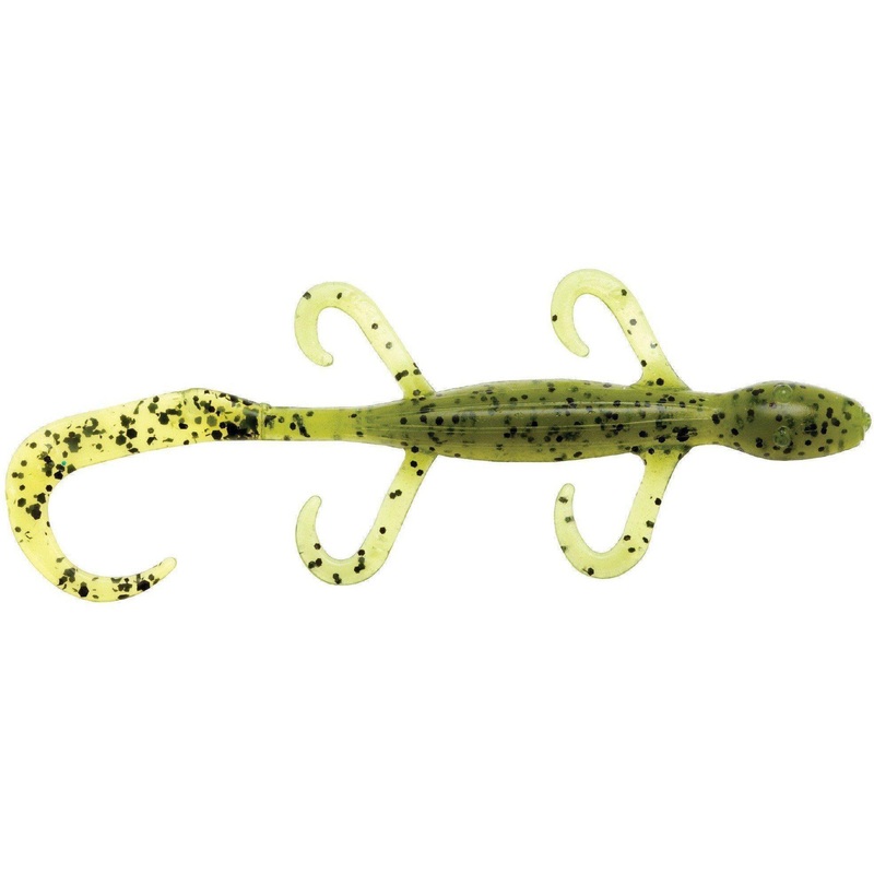 Z Man Lizardz 6 Watermelon/Chartreuse Tail 6 Pack