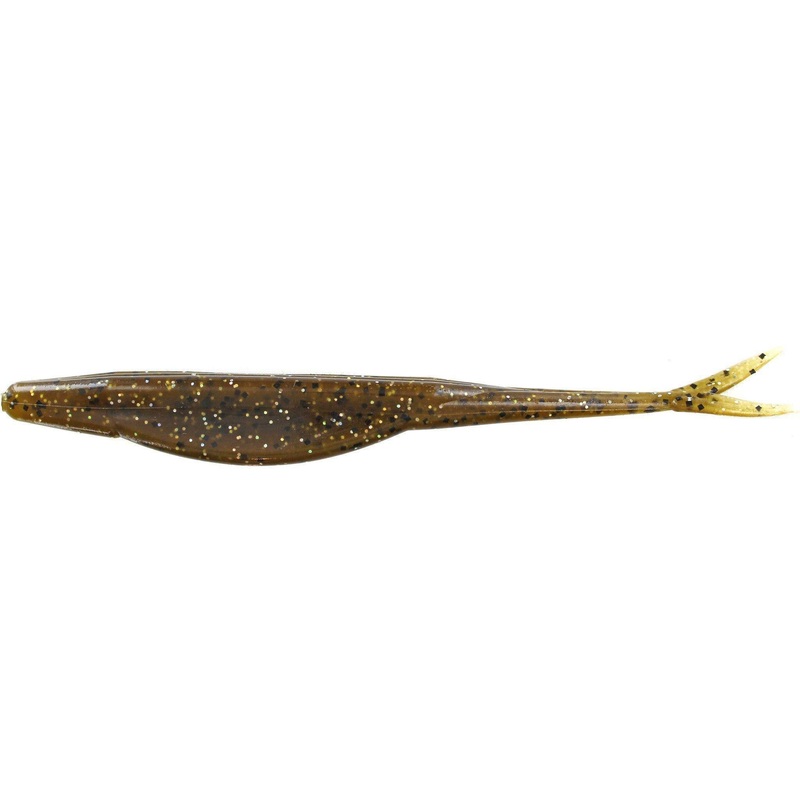 Zoom Super Fluke 5” Green Pumpkin Magic 10Pk
