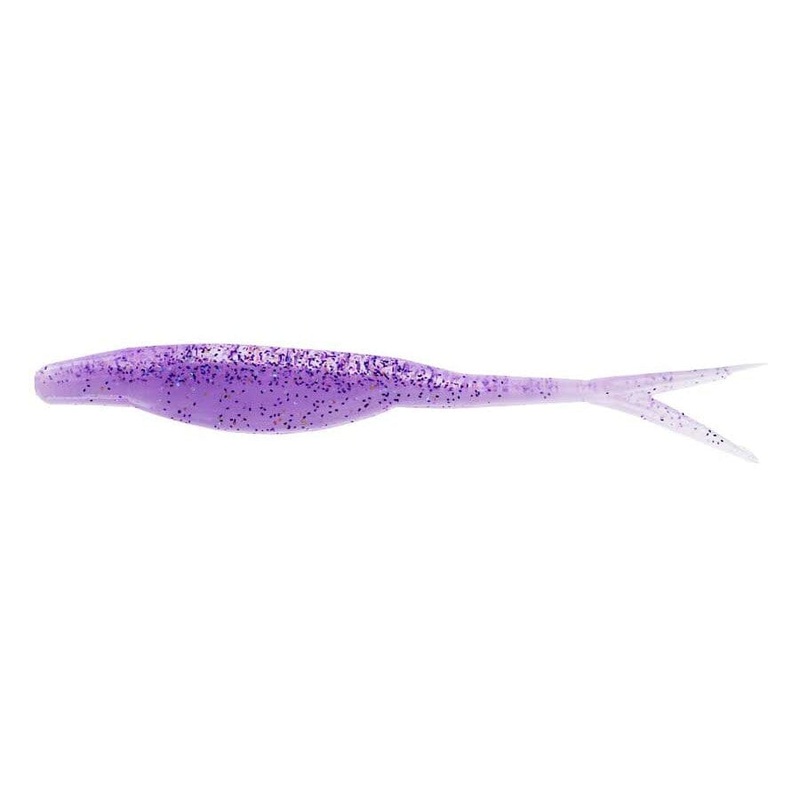 Zoom Super Fluke Jr 4” Lavender Shad 10Pk
