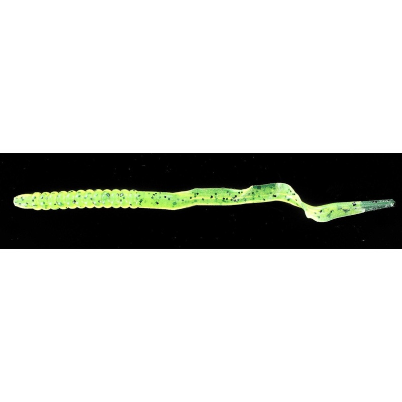 Zoom U-Tale 6” Chartreuse Pepper 20Pk