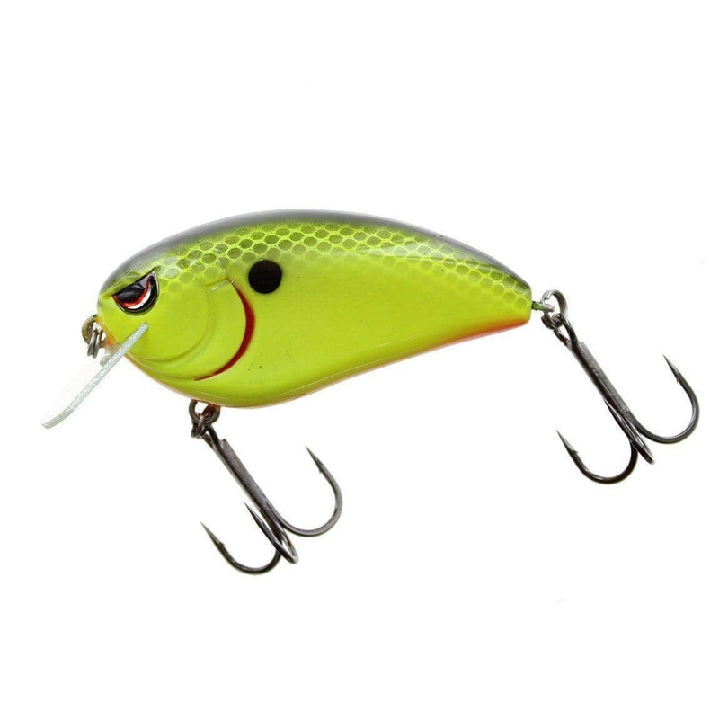 SPRO Fat John 60 Chartreuse Black Back