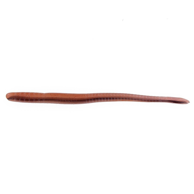 Roboworm Fat Straight Tail 6 Sf-Adar Oxblood/Red Flake 8Pk