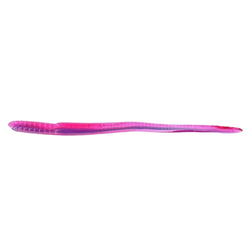Roboworm Straight Tail 7 Sl-H3Hr Morning Dawn/Red Flake 8Pk