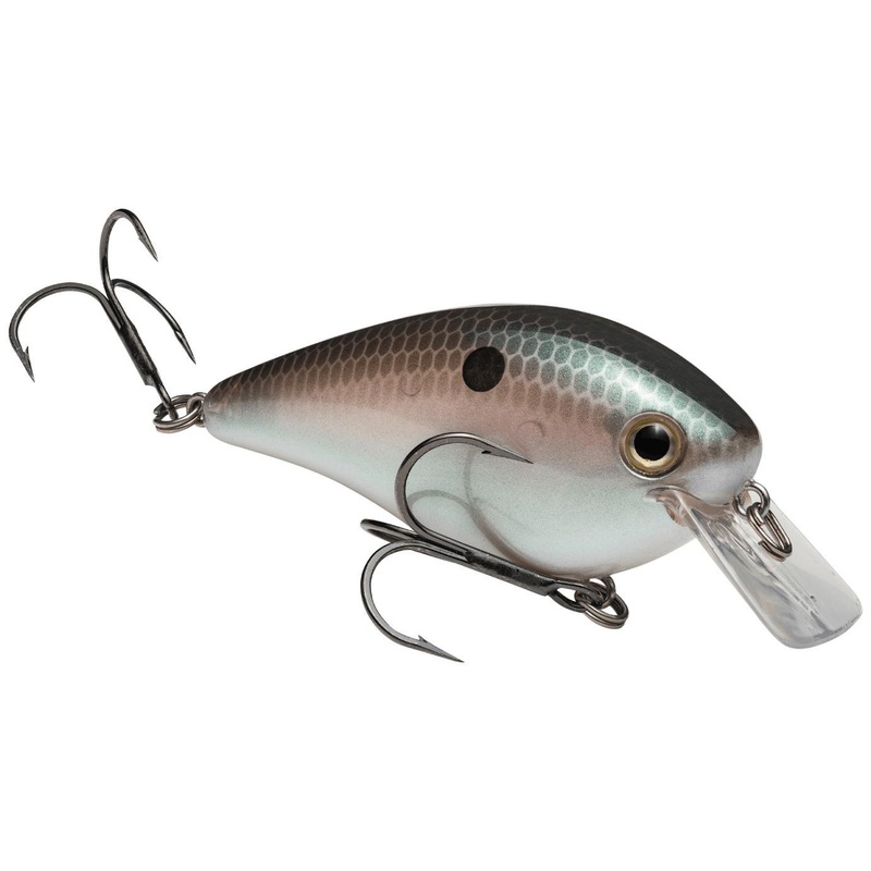 Strike King Kvd Square 2.5 Green Gizzard Shad