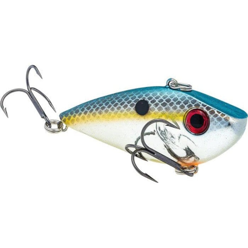 Strike King Red Eye Shad 1/4 Oz Chrome Sexy Shad
