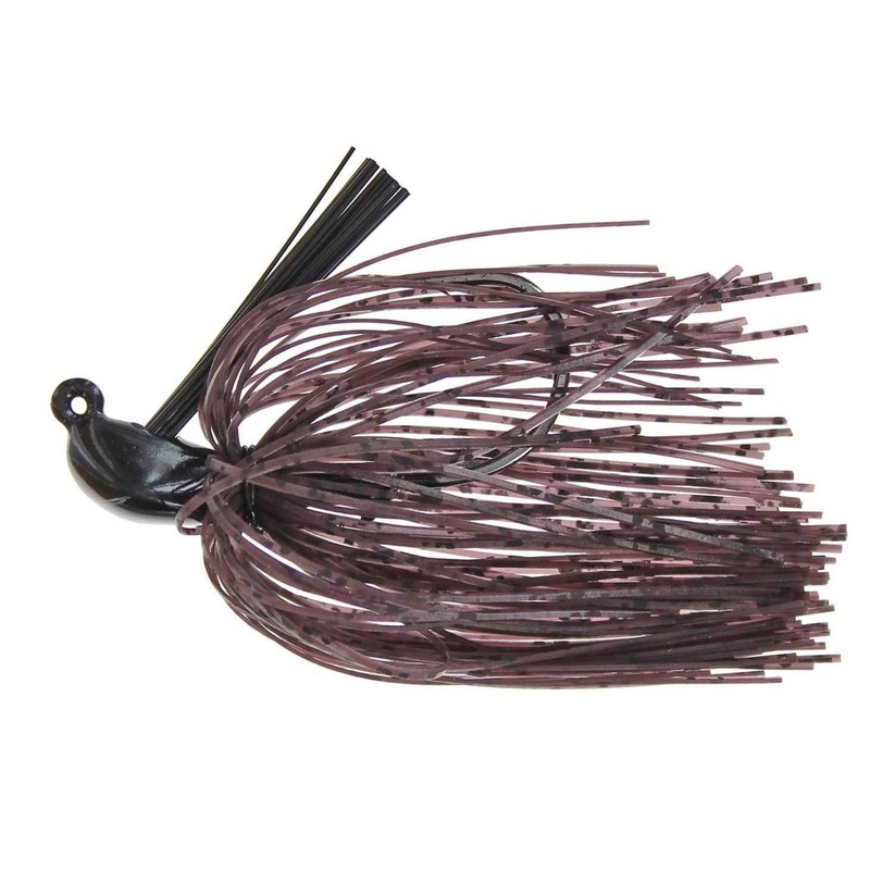 Spotsticker Casting Hand Tied Jig Dark Smoke