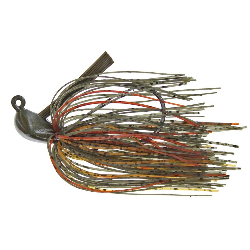 Spotsticker Casting Hand Tied Jig Green Pumpkin Craw