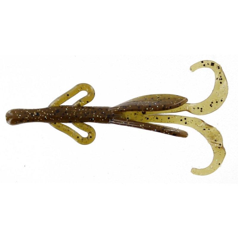 Zoom Baby Brush Hog 4” Green Pumpkin Magic 12Pk