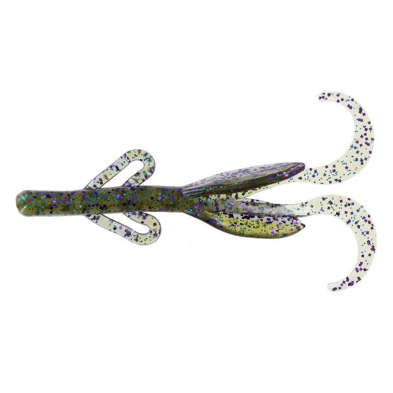 Zoom Baby Brush Hog 4” Sprayed Grass 12Pk