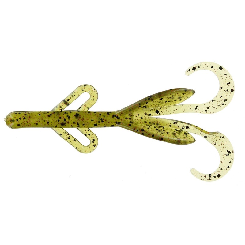 Zoom Baby Brush Hog 4” Watermelon Red 12Pk