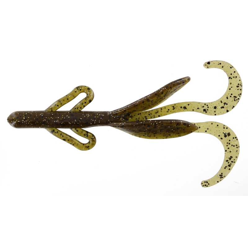 Zoom Brush Hog 6” Green Pumpkin Magic 8Pk