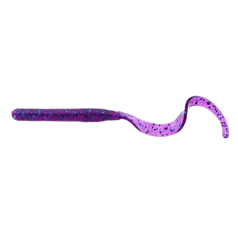 Zoom Curly Tail 4” Electric Blue 20Pk