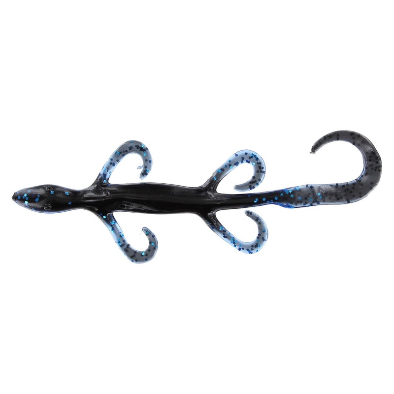 Zoom Lizard 6” Black Sapphire 9Pk