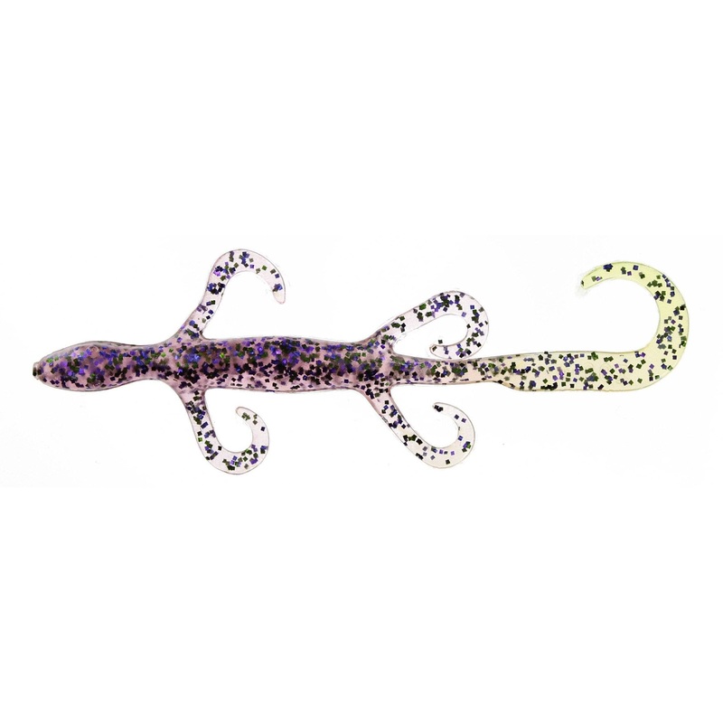 Zoom Lizard 6” Cotton Candy/Chart 9Pk