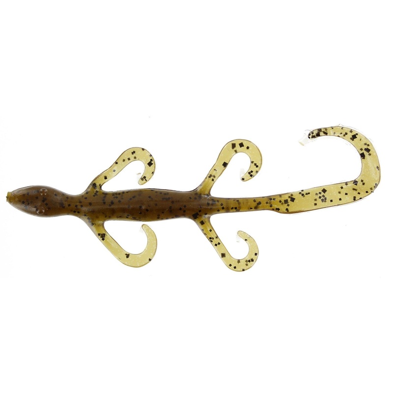 Zoom Lizard 6” Green Pumpkin 9Pk