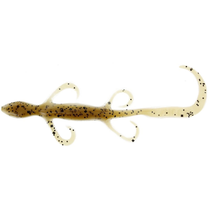 Zoom Lizard 6” Green Pumpkin/Pearl 9Pk