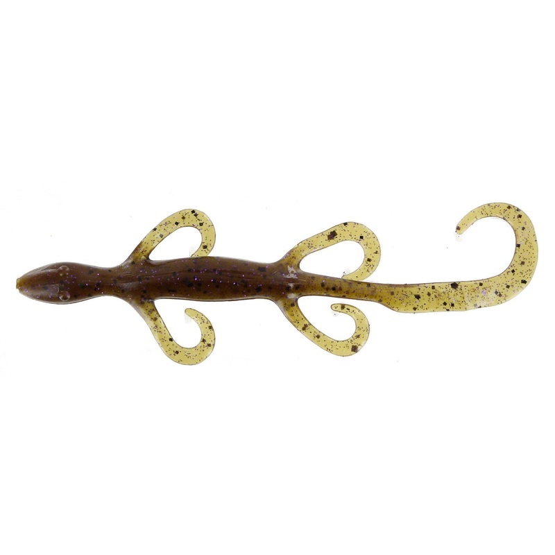 Zoom Lizard 6” Green Pumpkin Purple 9Pk