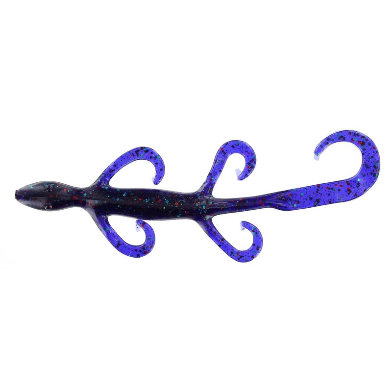 Zoom Lizard 6” Junebug Red 9Pk