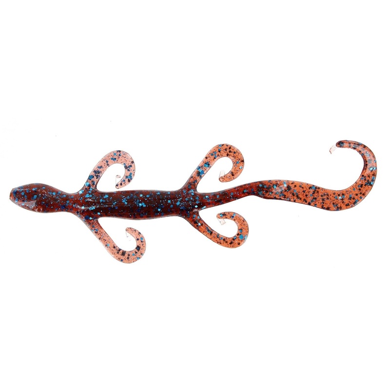 Zoom Lizard 6” Moccasin Blue 9Pk