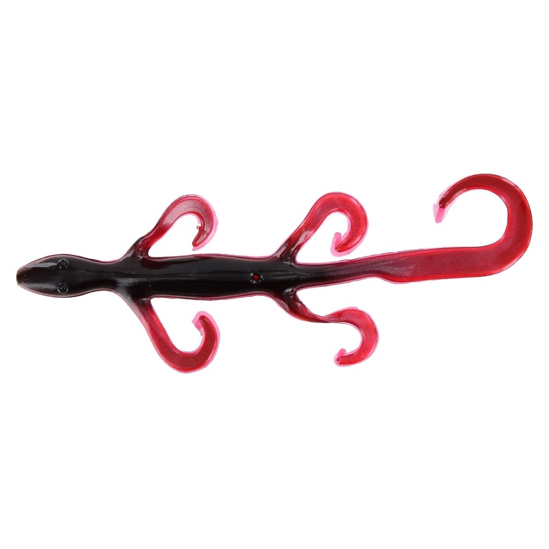 Zoom Lizard 6” Red Shad 9Pk