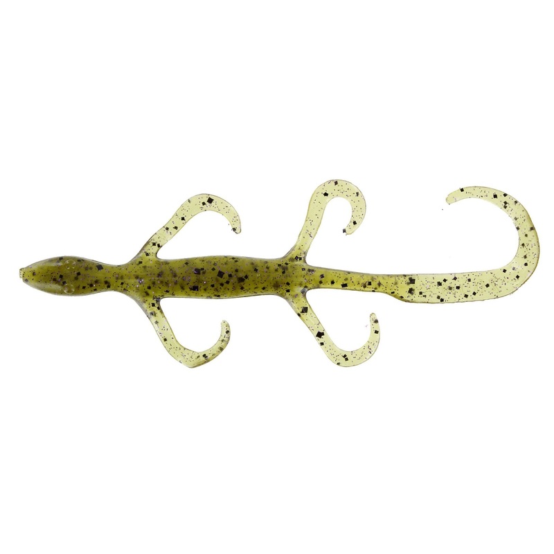 Zoom Lizard 6” Watermelon Prp Glit 9Pk