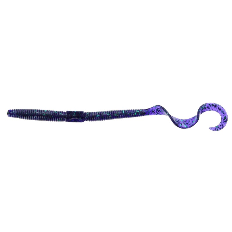 Zoom Shakey Tail 6” Junebug 20Pk